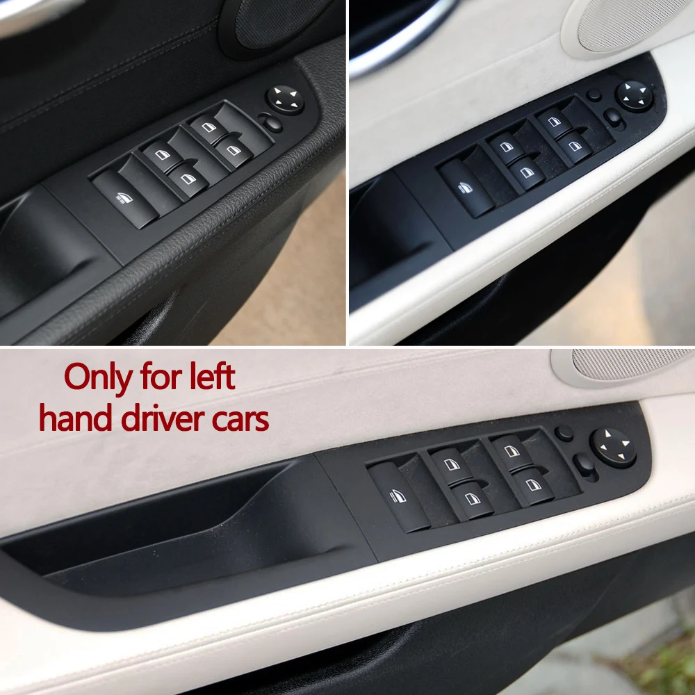 LHD Car Window Lifting Switch Cover Panel Replacement For BMW Z4 E89 2009 2010 2011 2012 2013 2014 2015 61319217365