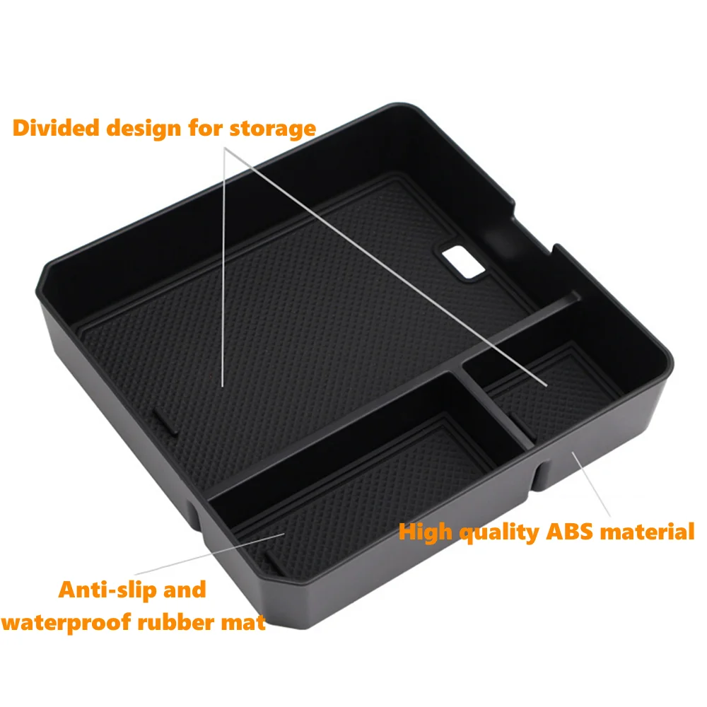 Car Central Console Armrest Storage Box Organizer Tray for Chery Jetour T2 Traveler 2023 2024 Stowing Tidying Interior Accessory