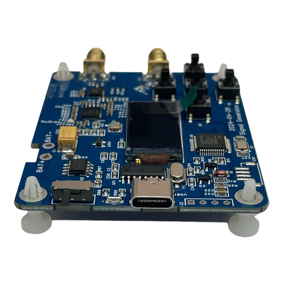 

A46ZZ HT008 MAX2871 Источник сигнала RF-модуль 23,5-6000 МГц Потребители последовательного управления Поддержка CH2 -25 дБ Обновление регулирования мощности