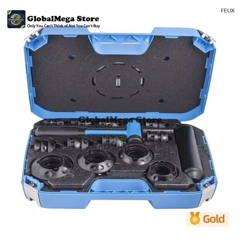 2026 Latest Bearing Installation Tool Kit for Auto Repair 10-55mm Inner Diameter Socket Set with Hammer 36Pcs Metric Bearing