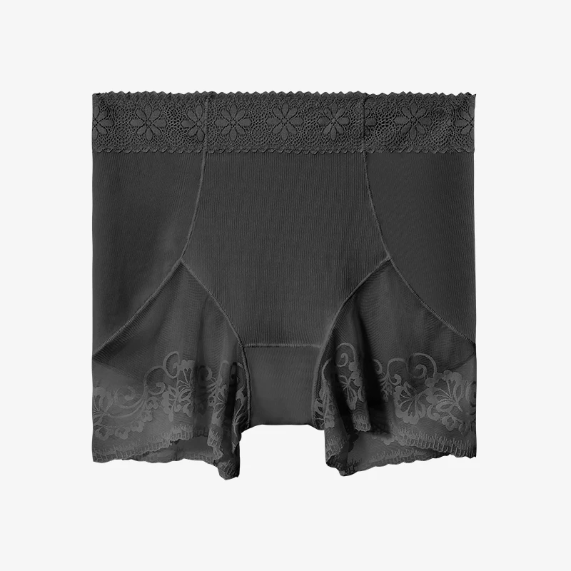 Culotte de contrôle du ventre taille haute pour femmes, Leggings de levage des fesses en pur coton, shorts fins d'été pour filles, shorts de sécurité respirants