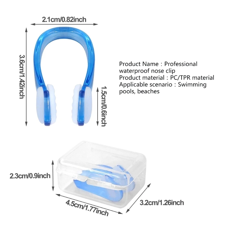 Nasal Nose Stopper Clips Nose Bleed Stopper Nasal Clip Nose Plugs Swim Nose Clip DropShipping