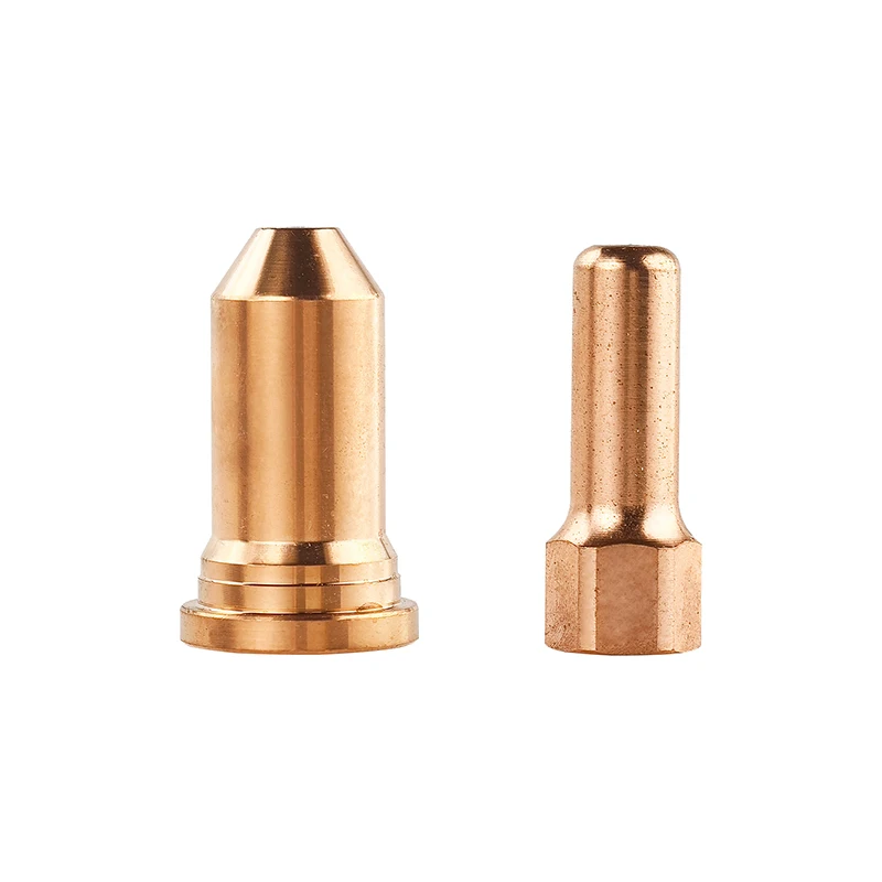Manufacturer Direct 50 Sets PTM100/IPT100 Plasma Cutting Nozzle Electrode Components Copper/Hafnium for 100A Low Frequency