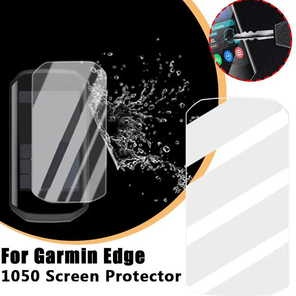 For Garmin Edge 1050 Silicone Cases And EPU Screen And Accessories Protection Waterproof Kit Film Dustproof Protectors W4C8