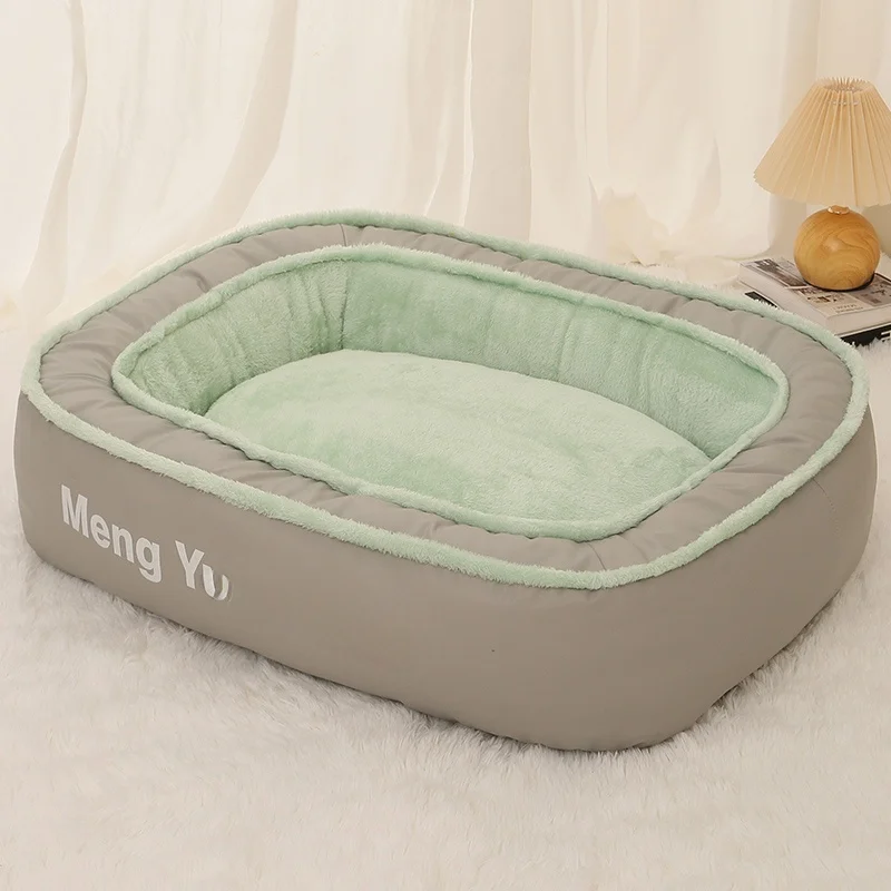 

Кровать для собак Thiened, зимняя теплая съемная большая собака S, коврик для домашних животных, диван для больших пород, нескользящий бот для внутреннего использования