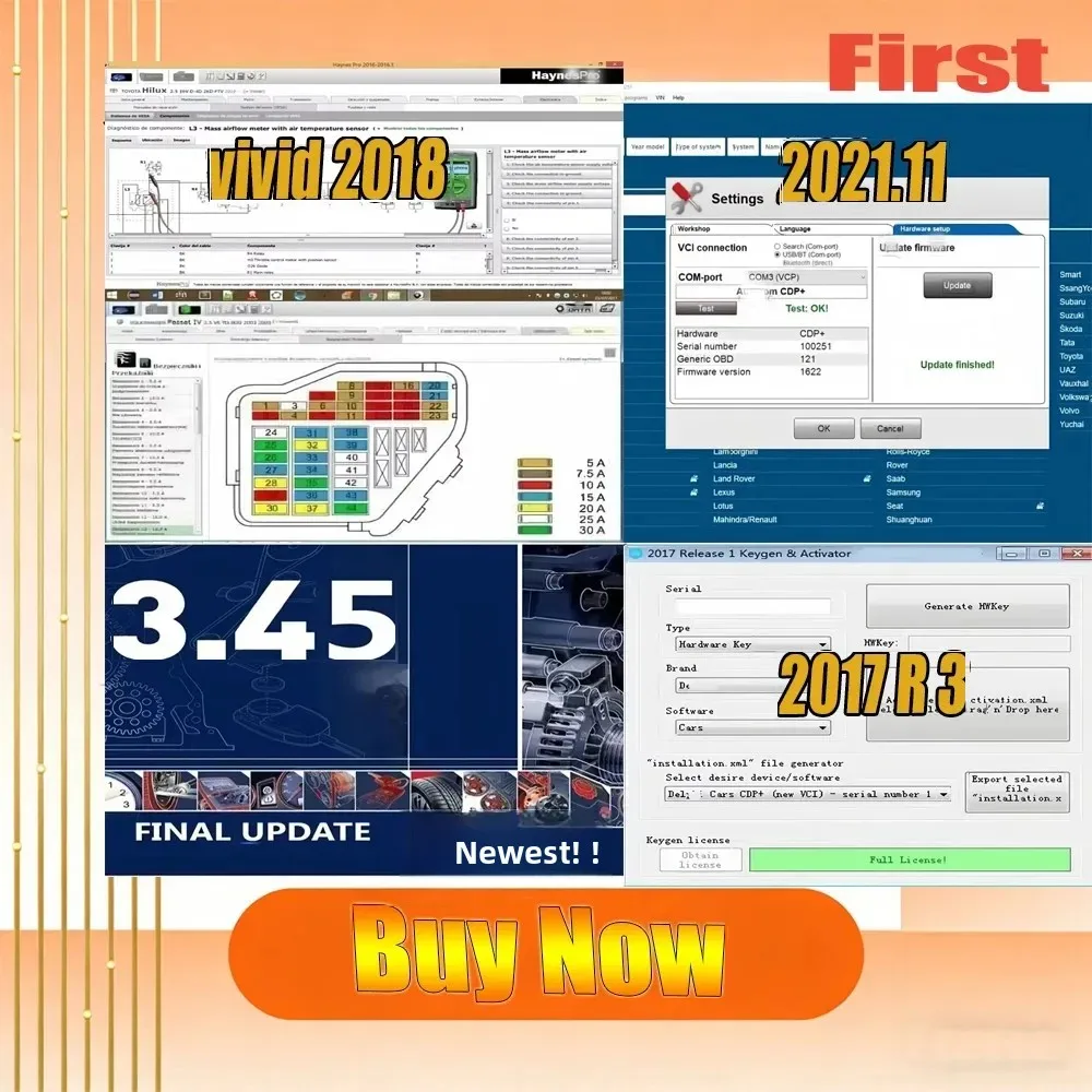 

AutoData 3.45 Auto V2021.11 2017 R3 Repair Software Multi-Language Workshop Data Parts Catalog for Haynes 2015 Vivid 2018.1