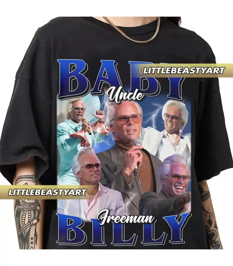 Walton Goggins As Uncle Baby Billy Freeman Rap Tee Shirt Trending Unisex Tee T-shirt