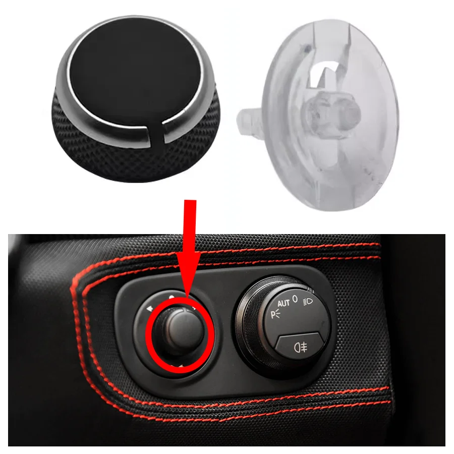 Wooeight Car Reversing Mirror Switch Separate Replacement Button OEM 259909 Fit For Ferrari 458 California T F12 berlinetta