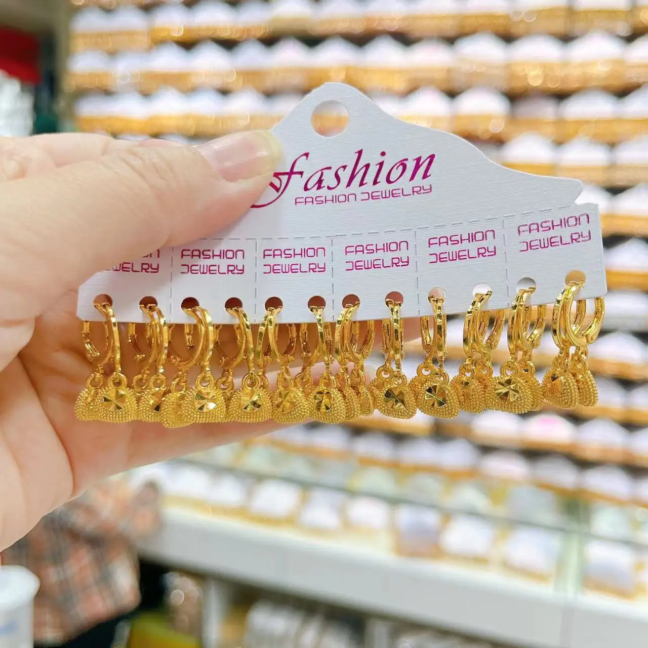 12 Pairs Colorful 24k Gold-Plated Earrings with Ear Clips Women's Fashion Eardrop Accessories for Wedding Party Birthday Gift