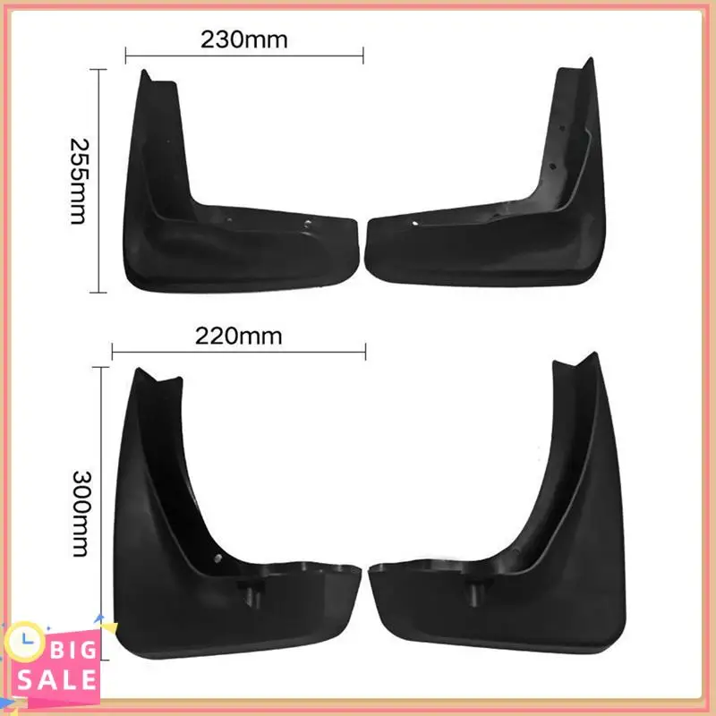 

Better-Car Mudflap Splash Guards Flap Mudguards For Chrysler 300C 2013-2021 Accessories 4PCS