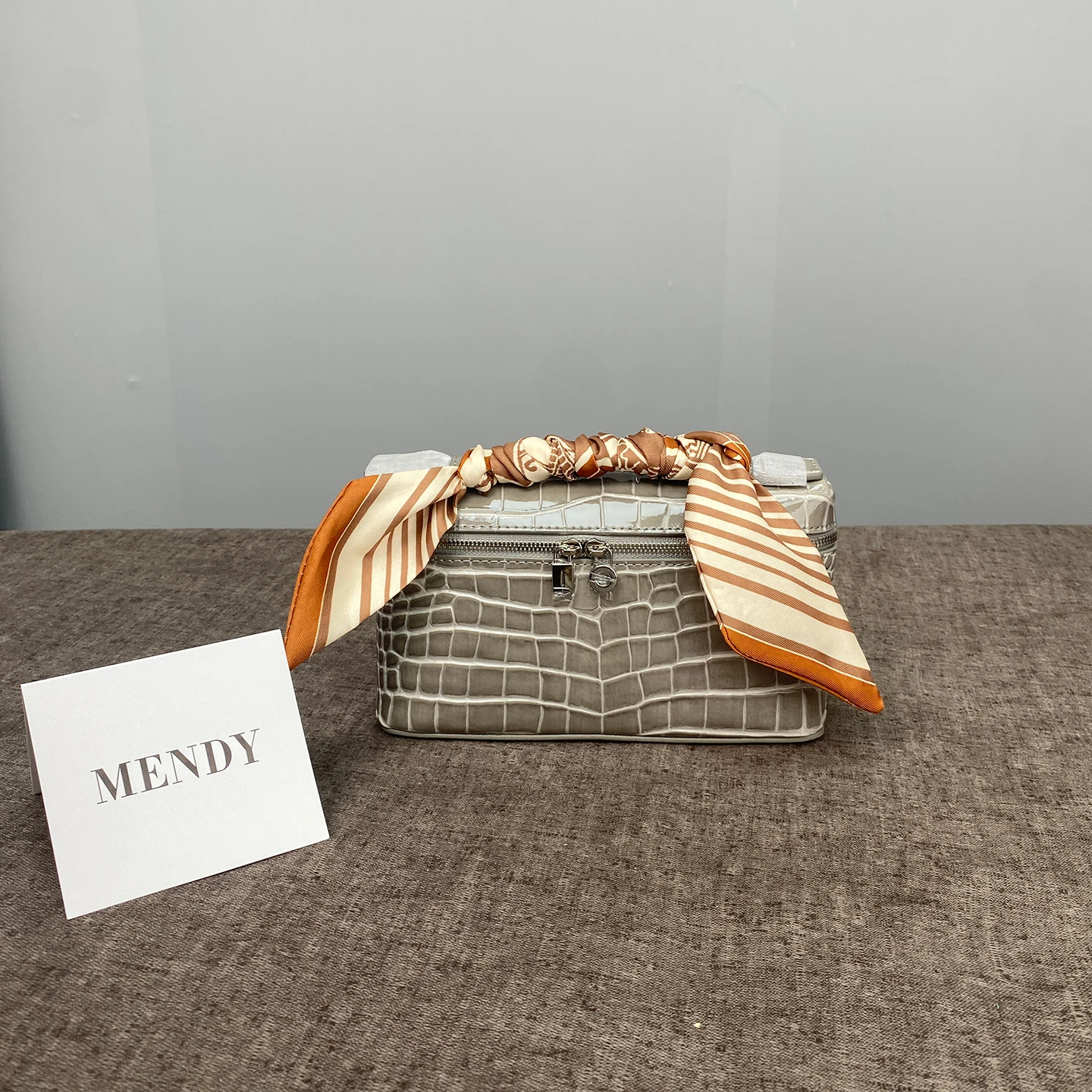 Women's Bag Handbag Shoulder Bag Small Size 19CM Clutch Purse Crocodile Pattern Crossbody Bags Leather Lady Bags Luxury Designer