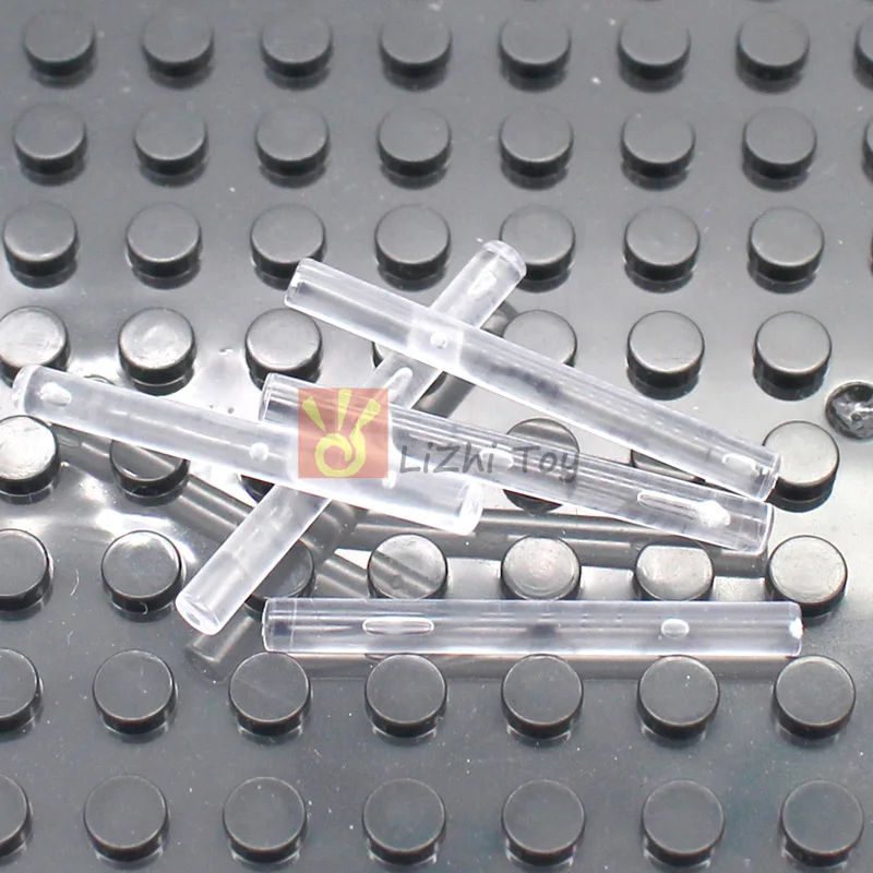 50 stücke MOC Baustein 30374 Bar 4L Lichtschwert Klinge Zauberstab DIY Klassische Ziegel Zubehör Partikel Spielzeug Kompatibel mit 64567