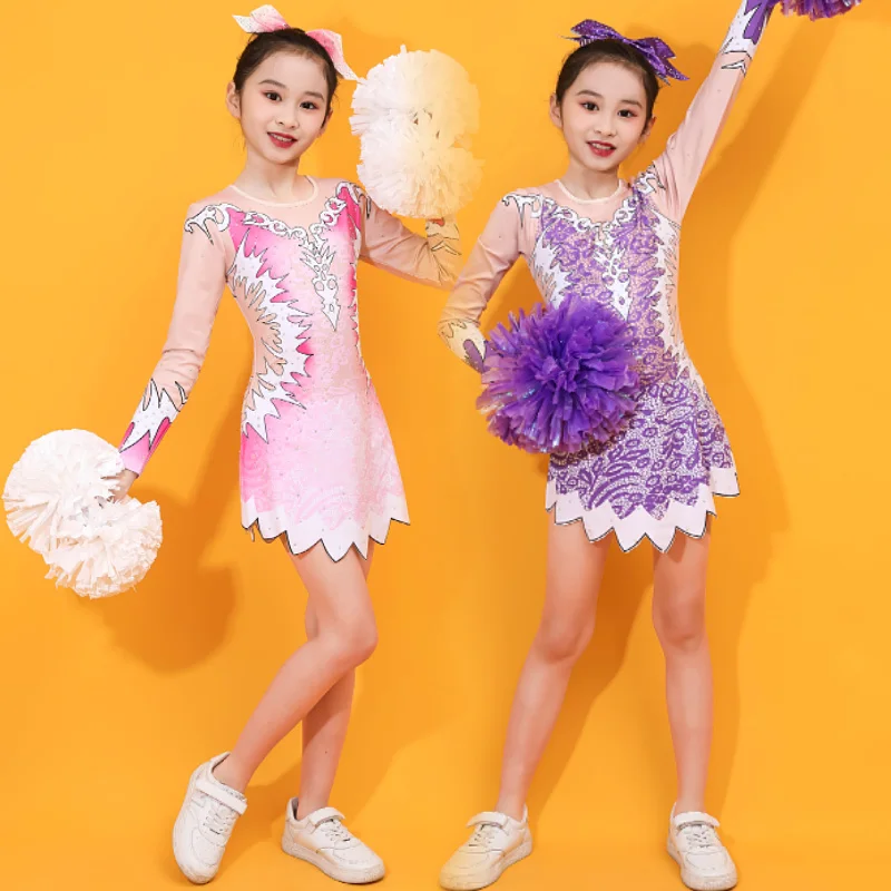 Professional aerobics performance clothes performance clothes cheerleading competition clothes mass sports primary