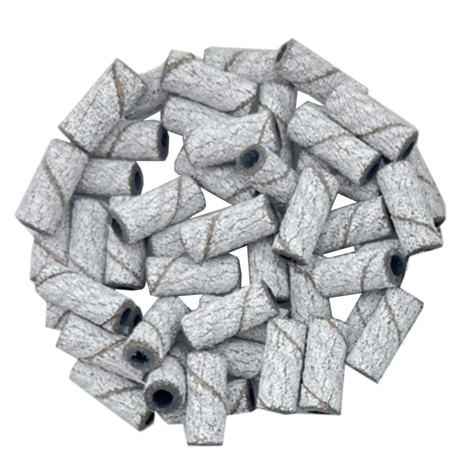 Electric Nail Sanding Bands Set Durable Sandpaper Nail Polishers Bits for Nail Drill Machine Accessories