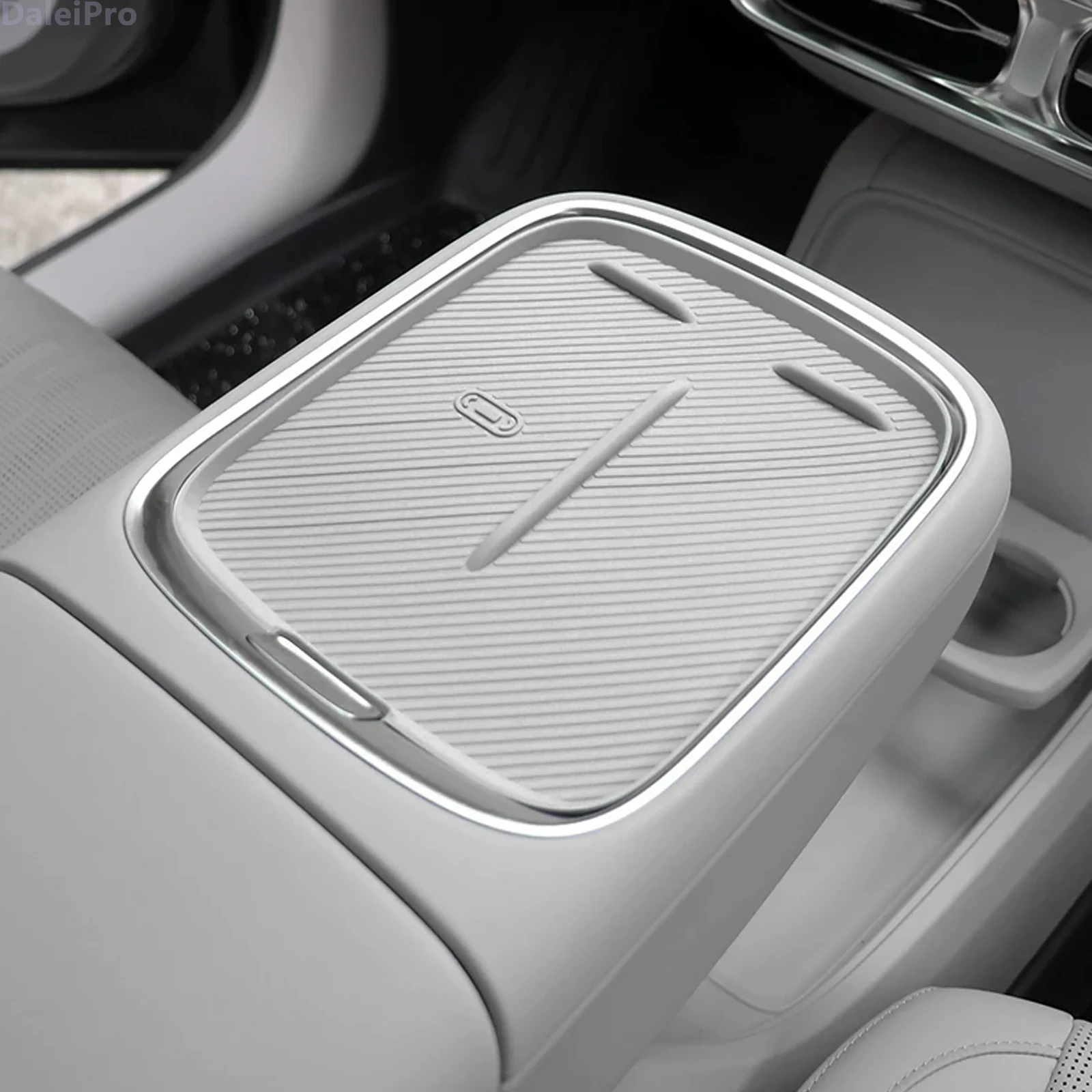 Für Leapmotor B10 Kabelloses Ladegerät Silikon-Pad, Armlehnen-Aufbewahrungsbox Mittelkonsolen-Organizer für B10 Innenraum-Zubehör – Detail 3