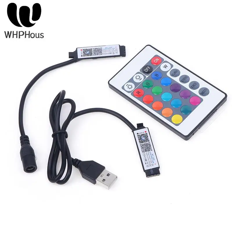 Innovative Mini Bluetooth Compatible Controller LED Light Strip Time Switch Multiple Music Mode For RGB Smart APP Control