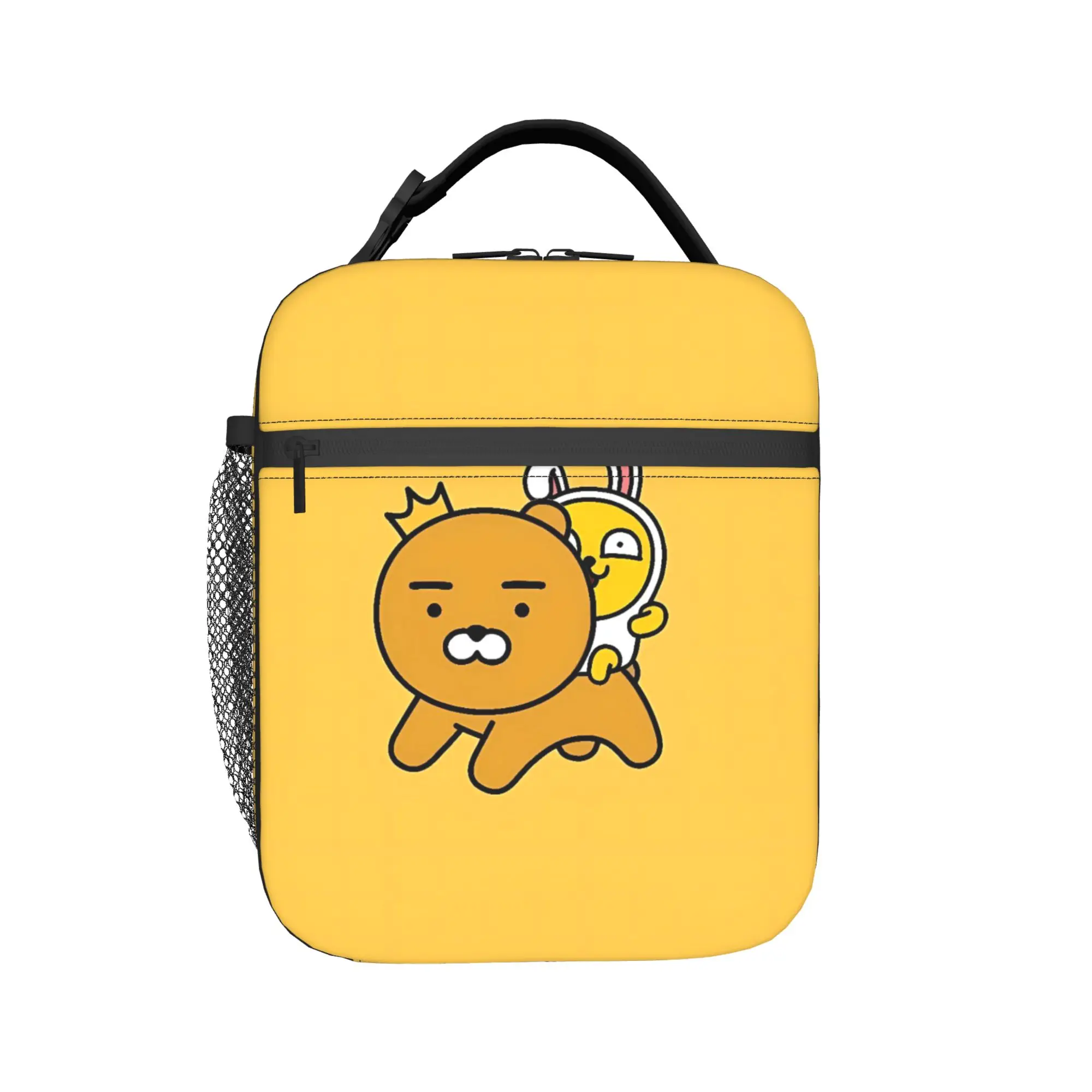 K-Kakaos F-Friends Lunch Bag Travel Convenient Thermal Tote Handbags For Women  Waterproof Print Cooler Bag