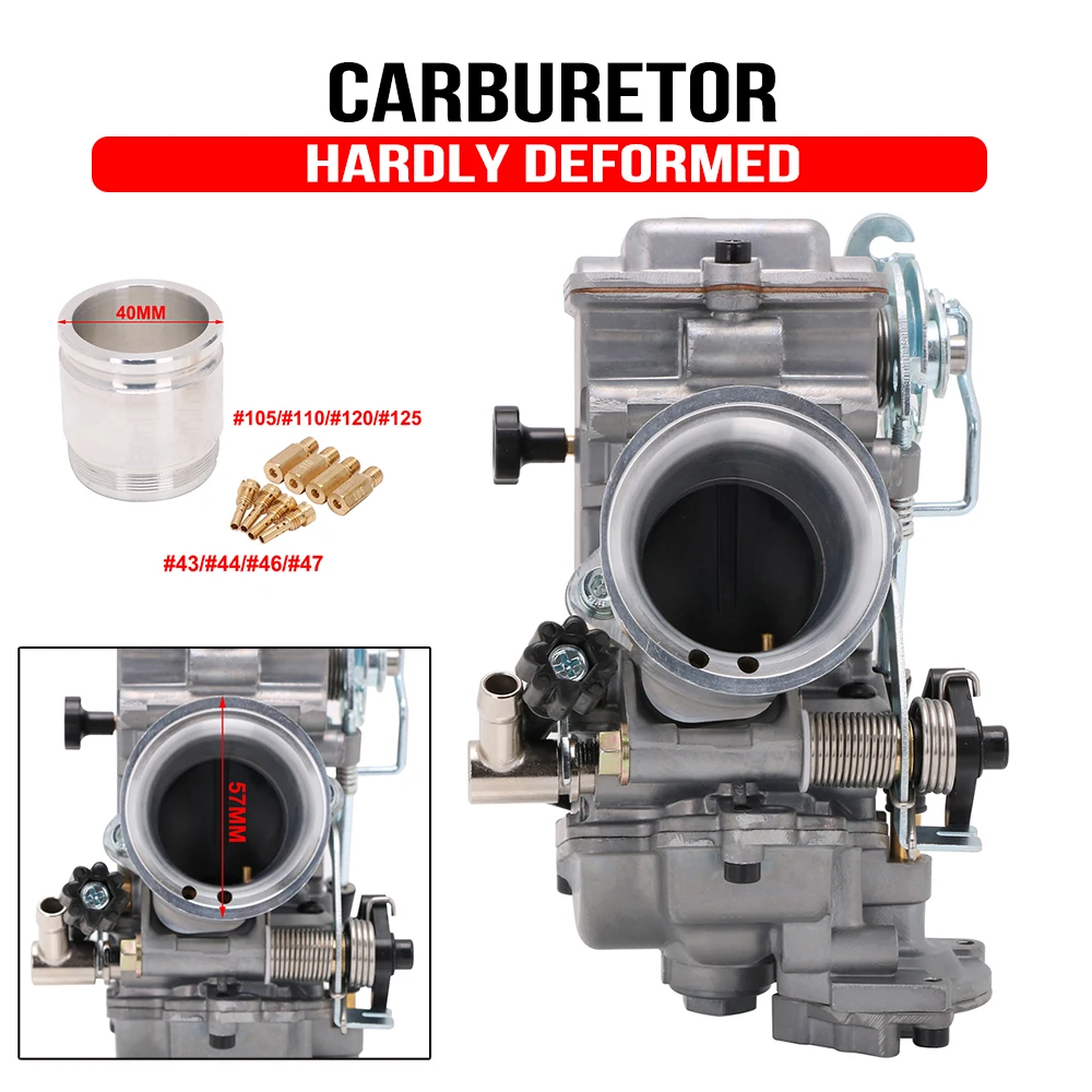 Motorcycles 28 35 41 MM FCR Carburetor Power Jet Add Power 30% For Keihin CRF450 S450 Husqvarna450 KTM Racing Motor ZINC