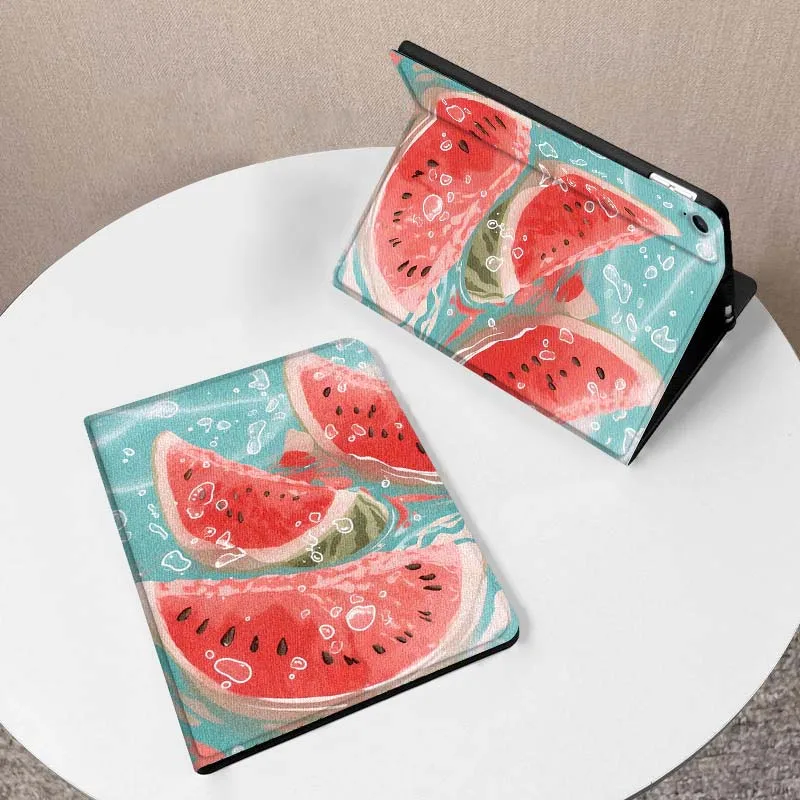 

Watermelon Illustration For Samsung Galaxy Tab A7 A9 A11 S6 A A8 Lite Plus 2025 10.4 10.5 10.1 Inch Tablet Case