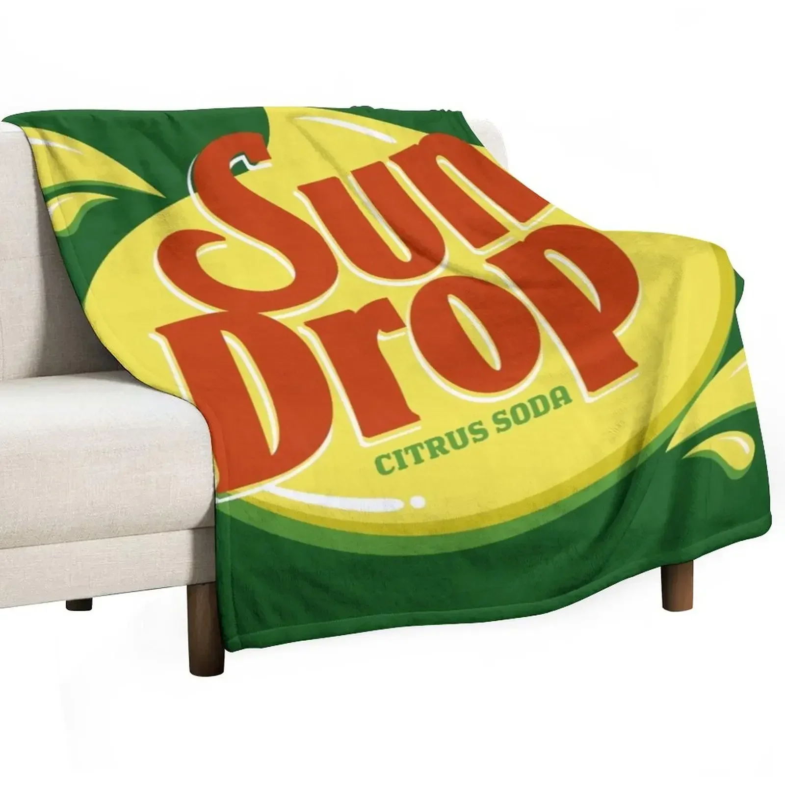 Luv Sun Drop Throw Blanket Decorative Sofas Moving Beach Blankets