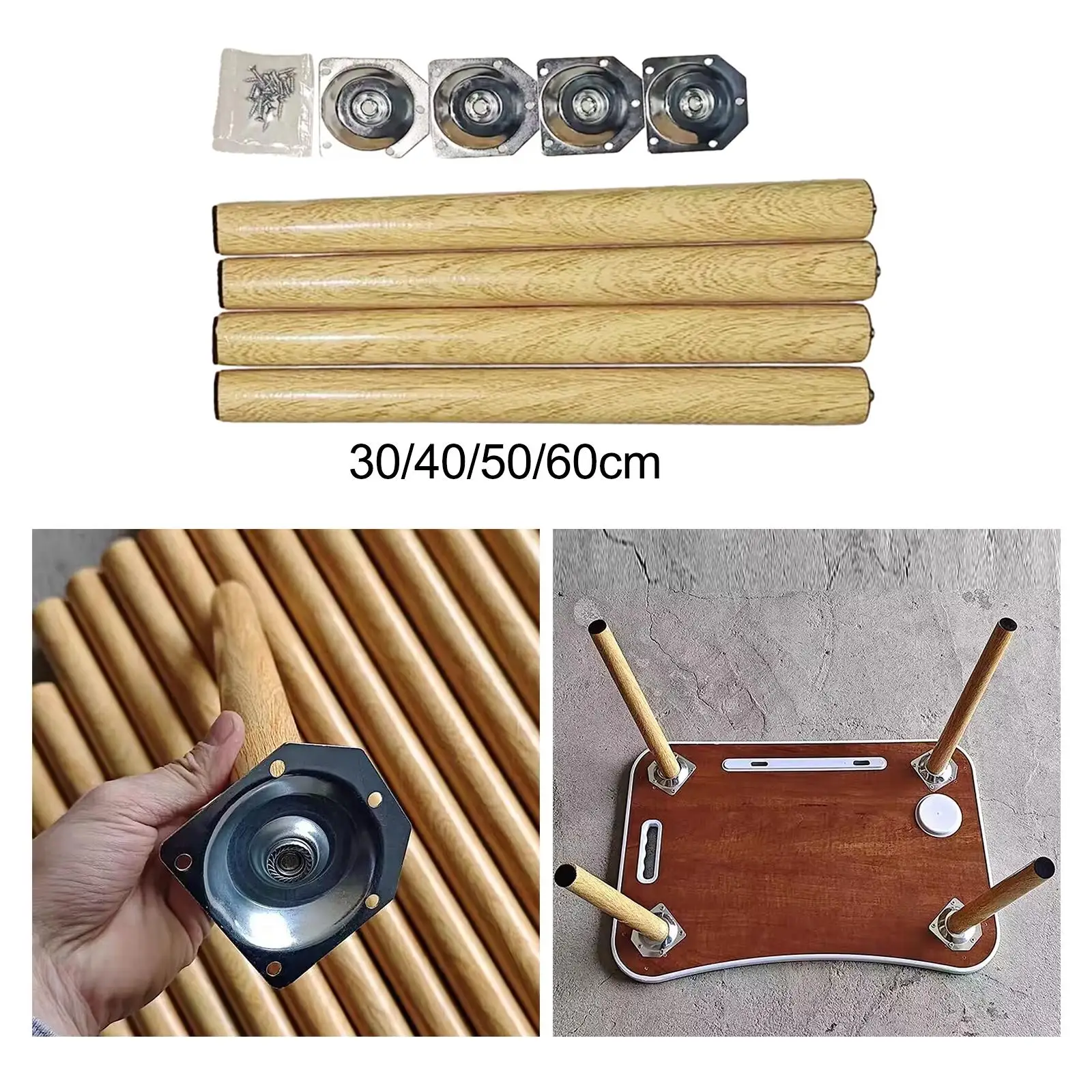 4pcs-wooden-furniture-legs-round-tapered-anti-slip-desk-table-feet-legs-for-night-stand-bed-table-end-table-dresser-coffee-table