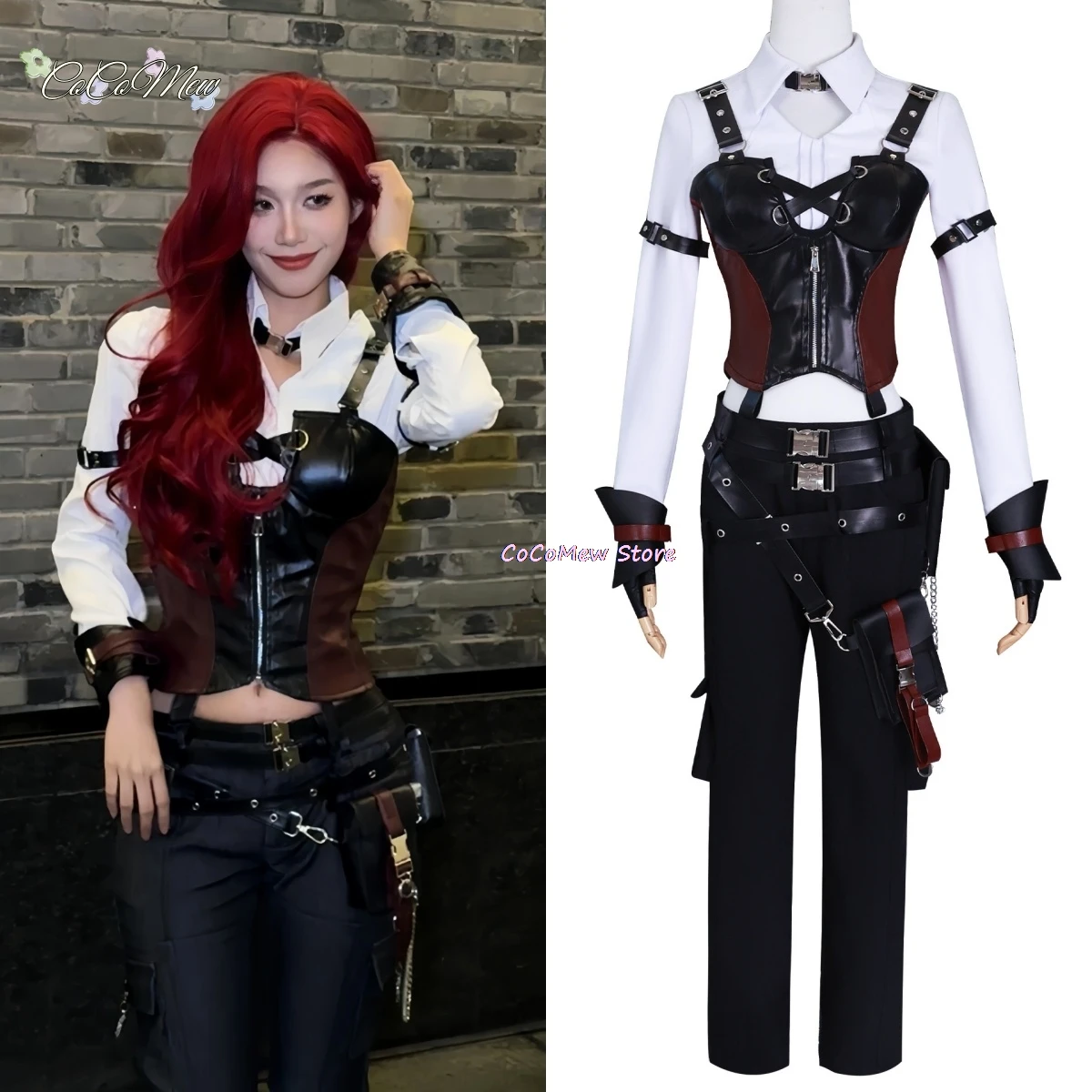 متوفر في المخزون Zayne Rafayel Xavier SUPACE أزياء البطلة التأثيرية الحب والمساحة العميقة لاعب هنتر الهالوين