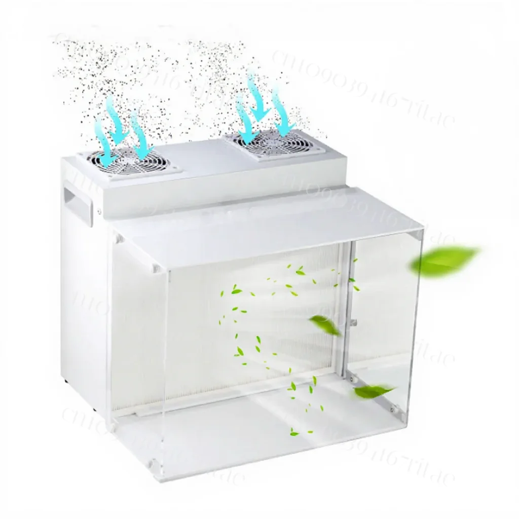 Modern horizontal airflow carbon steel laminar flow cabinet, suitable for clean room hydroponic households