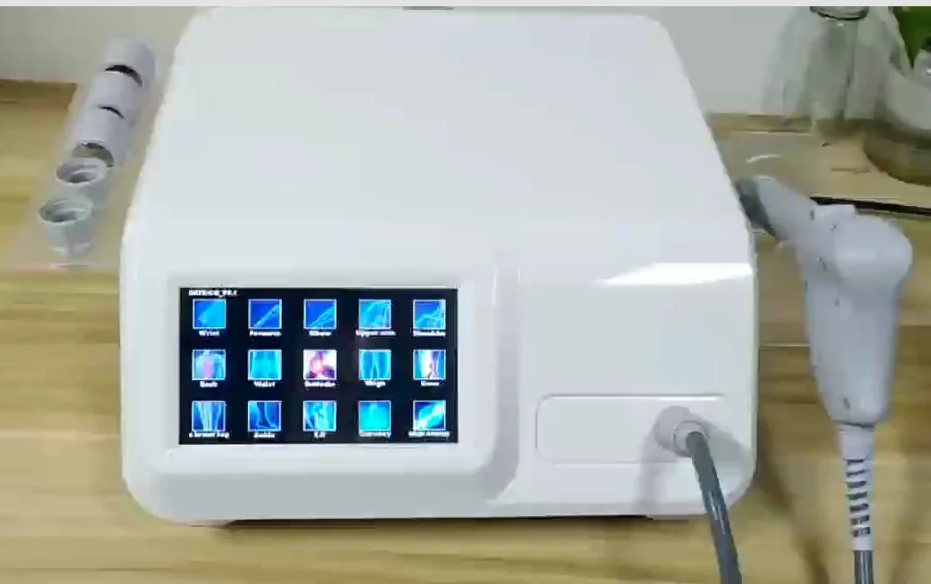 12bar Radial New Shock Wave Therapy ED Treatment Pain-Point Soft Tissue Shoulder Massager Pneumatic Shockwave Machine 2027