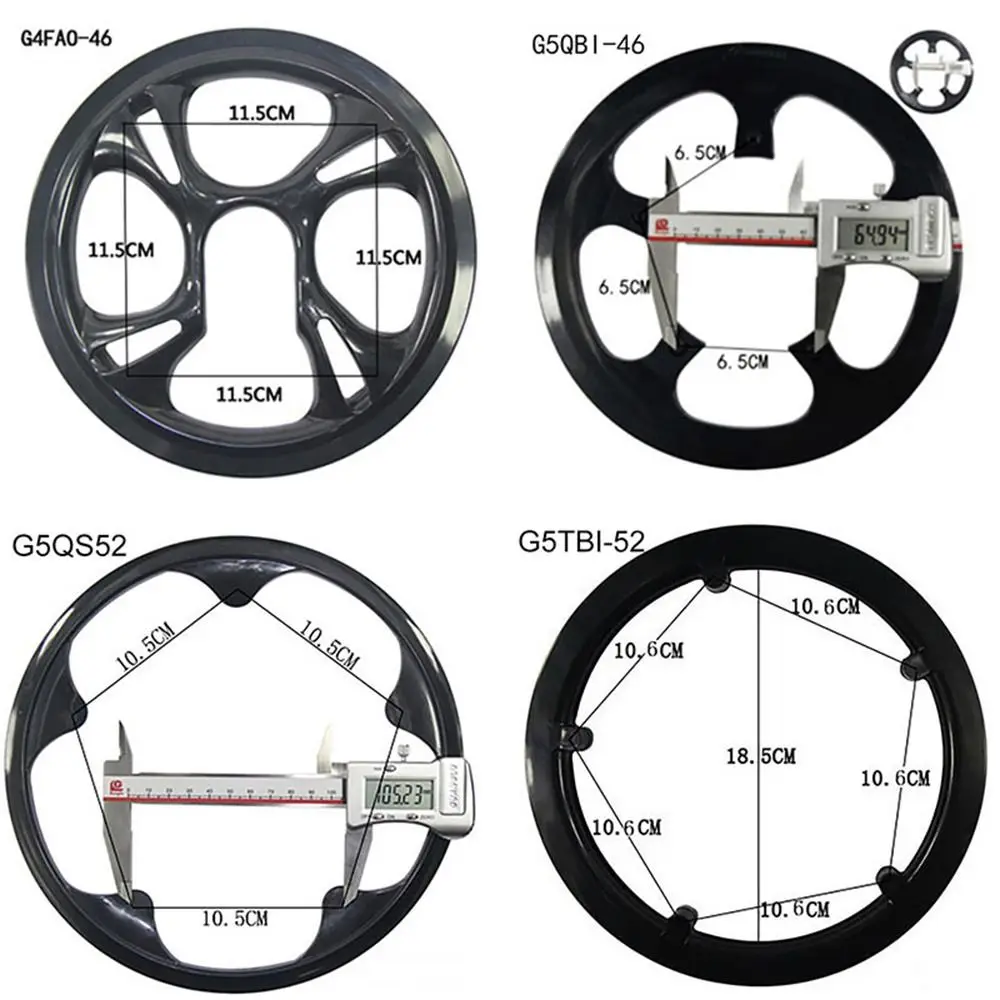 42T Bicycle Parts Protective Cover Chain Wheel Guard Universal Crank Cover Bicycle Tooth Plate Bike Crank Cap