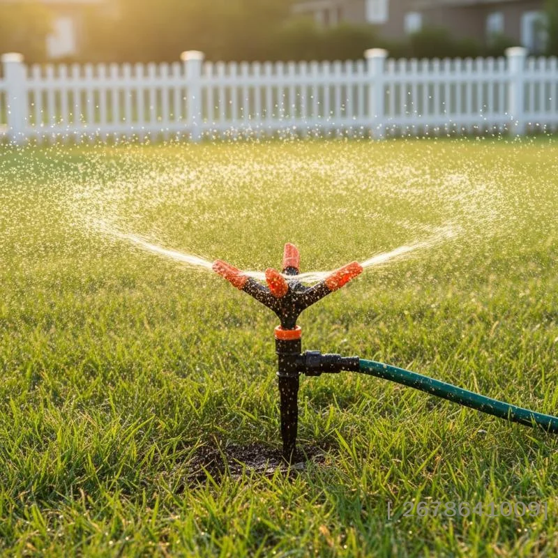 Garden Rotary Water Sprinkler Agriculture Watering 360 Degrees Automatic Sprinkler Irrigation Lawn Sprinkler
