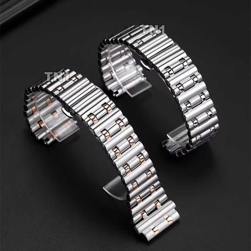 22mm 24mm For Breitling Mechanical Super Ocean Culture Aviation Avenger stainless steel Strap Men's Bracelet Silver Watch Band - view 5