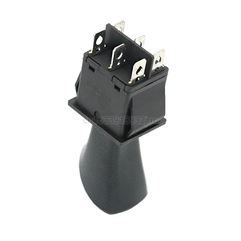 

1Pcs 6Pin Latching Forward-Stop-Back Slide Toggle Switch KCD4-604 ，250V 16A 125V 20A Children's Toy，Car Accessories Replacement
