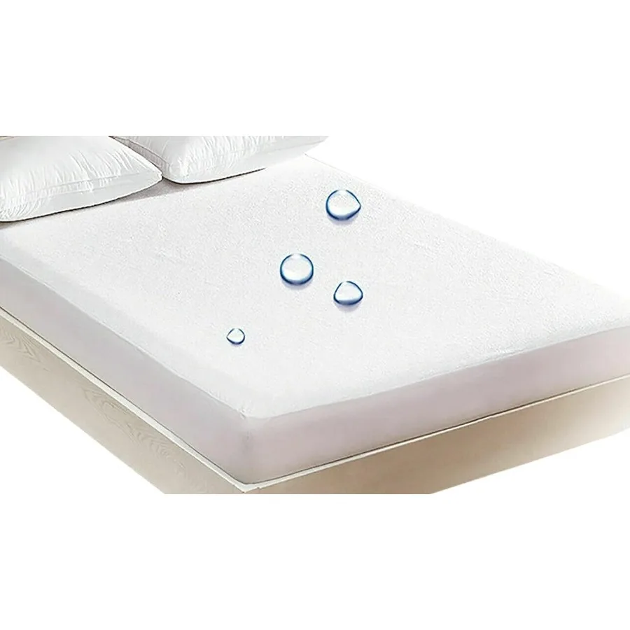 

Fitted Sheet Style Waterproof Mattress Protector with Breathable Vinyl Plastic Material for Bed Wetting and Spill Protection Id