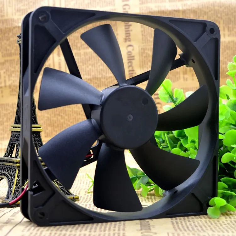 D14BH-12 140mm Cooler Cooling Fan 140X140X25mm 4-wire PWM 2500RPM 0.35A For Yate Loon Mute Computer Chaasis Cpu Cooling Fan