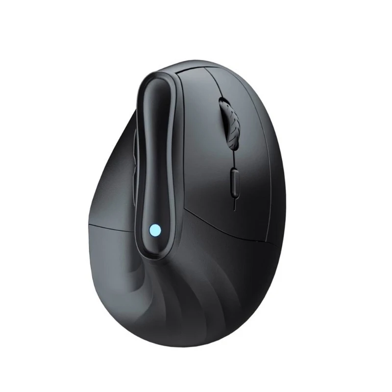 V902 2.4Ghz Ergonomic Vertical Mouse, Wireless Functionality, 4800DPI 6 Gear Adjustable for Desktop and Laptop