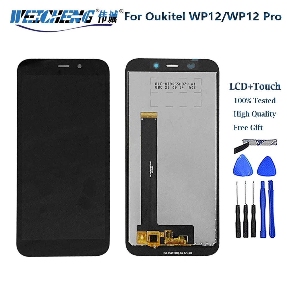 Original For OUKITEL WP17 WP19 LCD Display Touch Screen Digitizer For OUKITEL WP12 Pro WP13 WP15 WP16 WP18 WP20 Display Repair