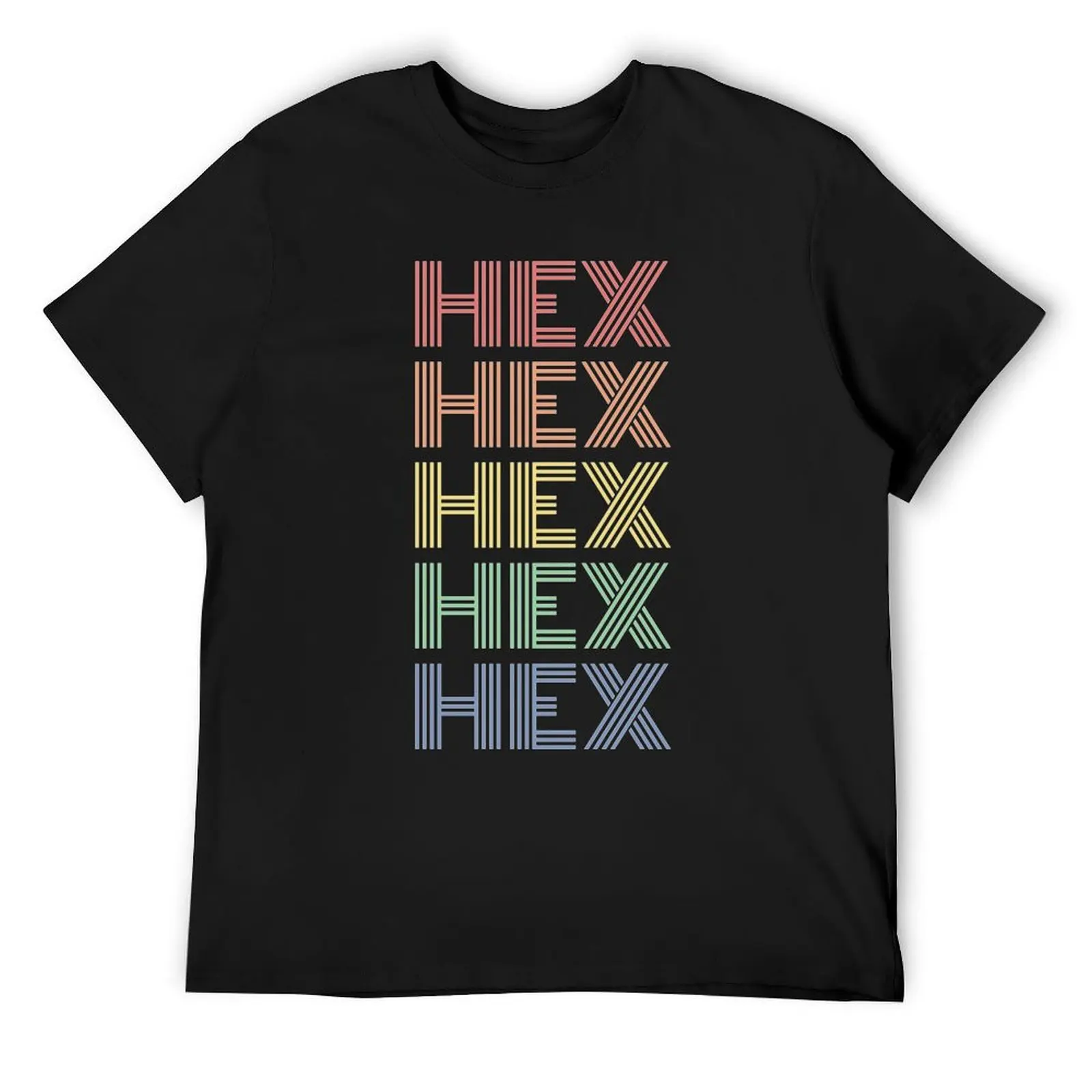 

HEX Colors T-Shirt street wear man t shirt cotton graphic tees mens designer t shirt