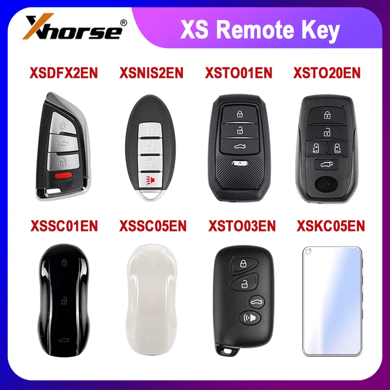 

1/2/5PCS Xhorse VVDI Universal Car Smart Key XSDFX2EN XSNIS2EN XSTO01EN XSTO20EN XSSC01EN XSSC05EN XSTO03EN XSKC05EN