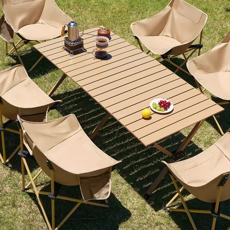 

Multi Function Folding Camping Table Backpacking Ultralight Camping Table Tourist Portable Mesas Plegables Camping Accessories