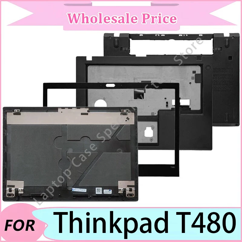 

Новый чехол для Thinkpad T480 T470 A475/запасные части для ноутбука/задняя крышка ЖК-дисплея ноутбука/передняя панель/подставка для рук/нижняя часть корпуса