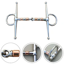 Full Cheek Horse Bit Copper Mouth Functional Horse Tack Stainless Steel Brand New Durable And Practical Hot Sale