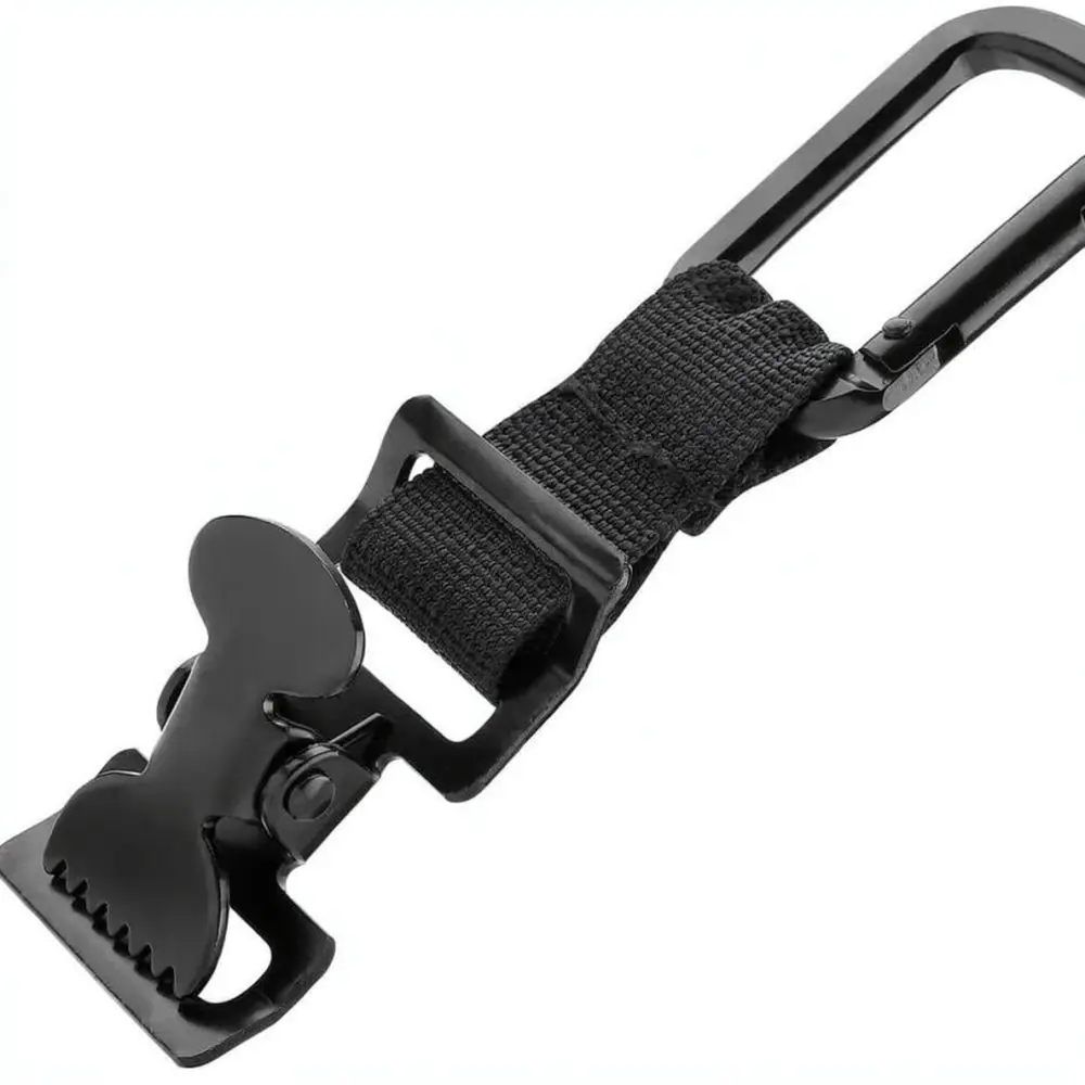 Heavy Duty Glove Strap Clip Nylon Webbing Belt Hook Reflective Safety Accessory For Ruiyi Firefighting Gear