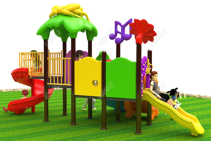 Small size amusement park equipment playground outdoor set