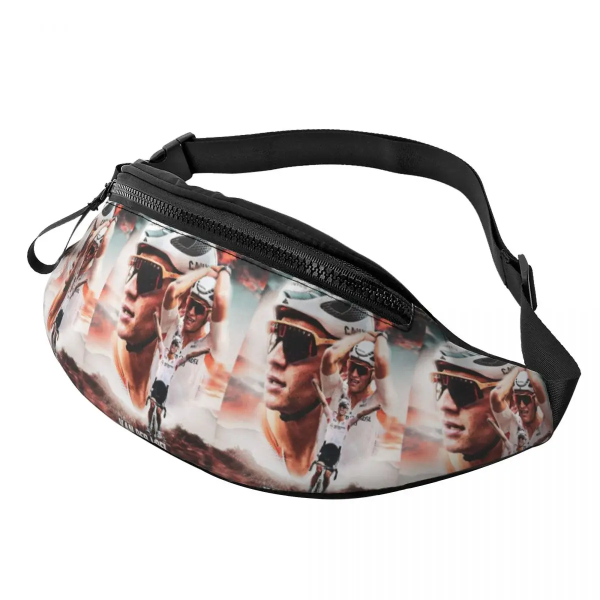 

Mathieu Van Der Poel Cyclist MVDP Dutch Cyclist College Waist Bag for Women Men Crossbody Fanny Pack Running Phone Money Pouch