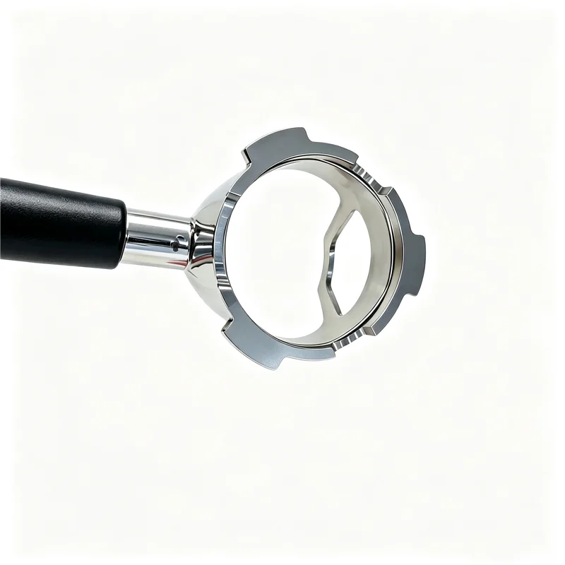 Portafiltro de café sin fondo de 54 mm con 3 asas y cesta para 2 tazas, compatible con las máquinas de espresso de la serie NINJA ES501/ES601/ES701.