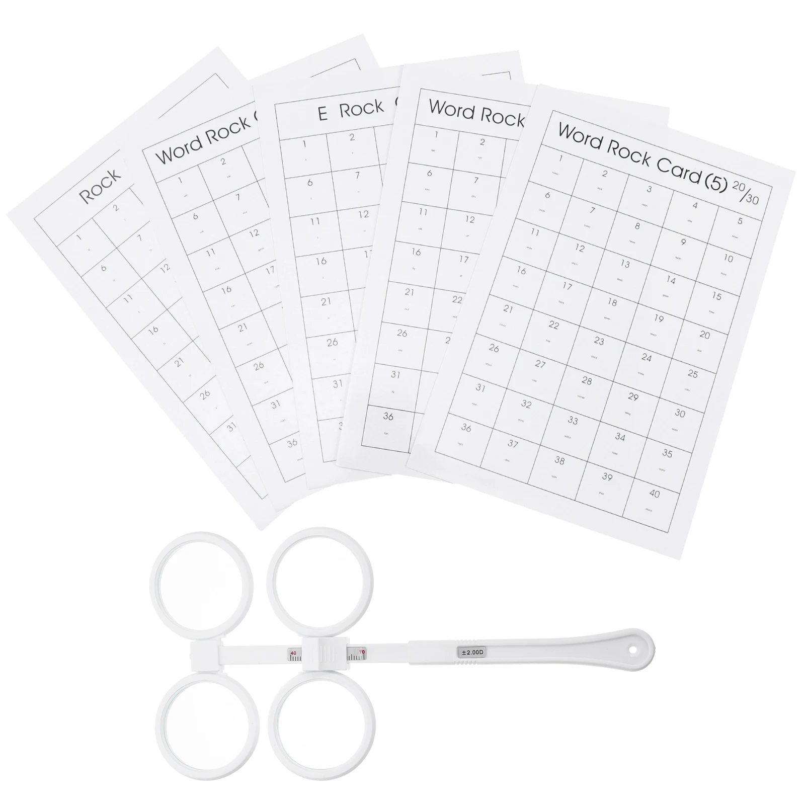 

Vision Training Glasses Optical Flipper Tool Set Plastic Optometry Ophthalmic Lens Kids Amblyopia Test Eye Care Modern