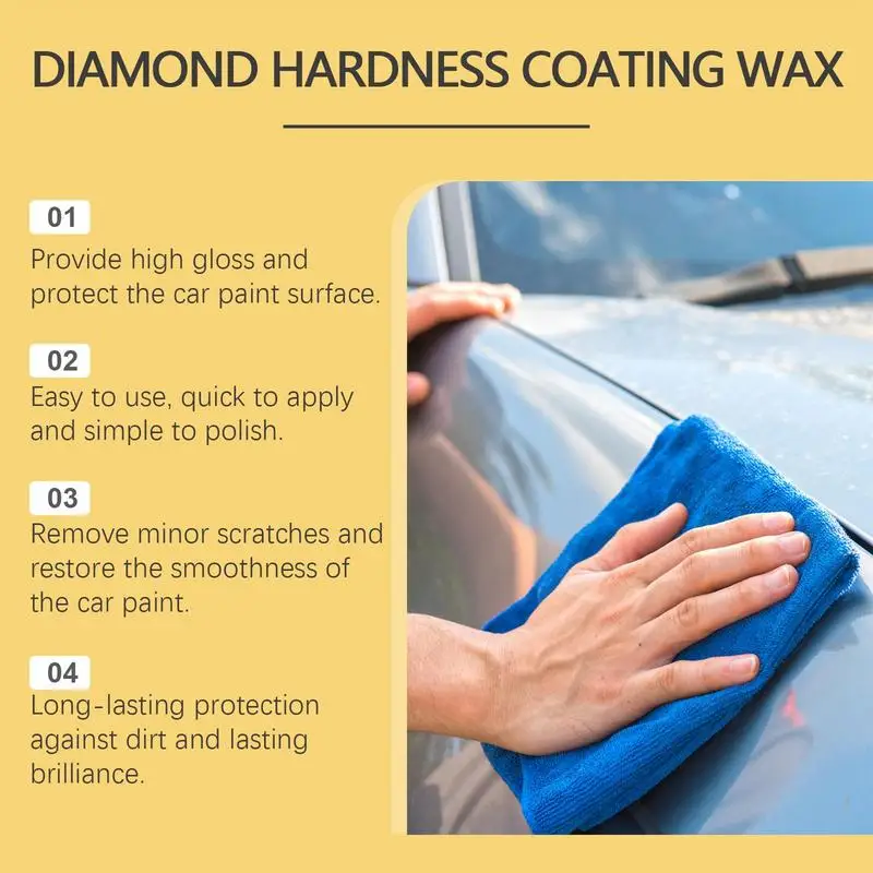 Car Scratch Repair Wax UV Protection Auto Scratch Repair Paste With Sponge Auto Paint Polishing Wax Car Products