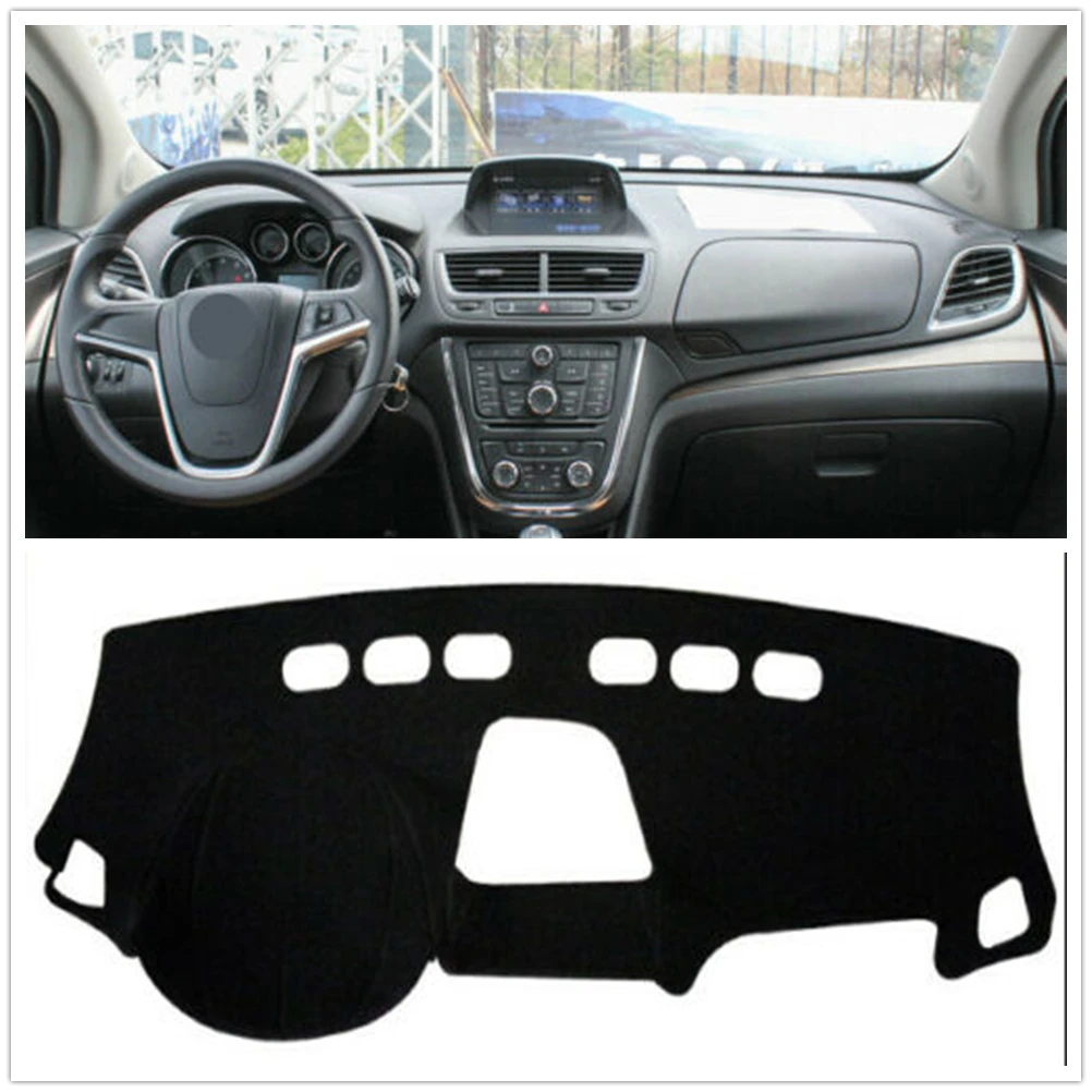 

Front Dashboard Cover Carpet Car Dash Board Mat Sun Shield Pad Shade Strip For OPEL MOKKA BUICK ENCORE 2013-2016