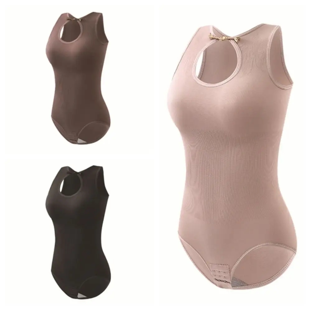 Qipao Collar Women's Shapewear Butt Lifting Tummy Control Slim Fit Bodysuits Seamless Slimmer Body Shaper Compression Jumpsuit