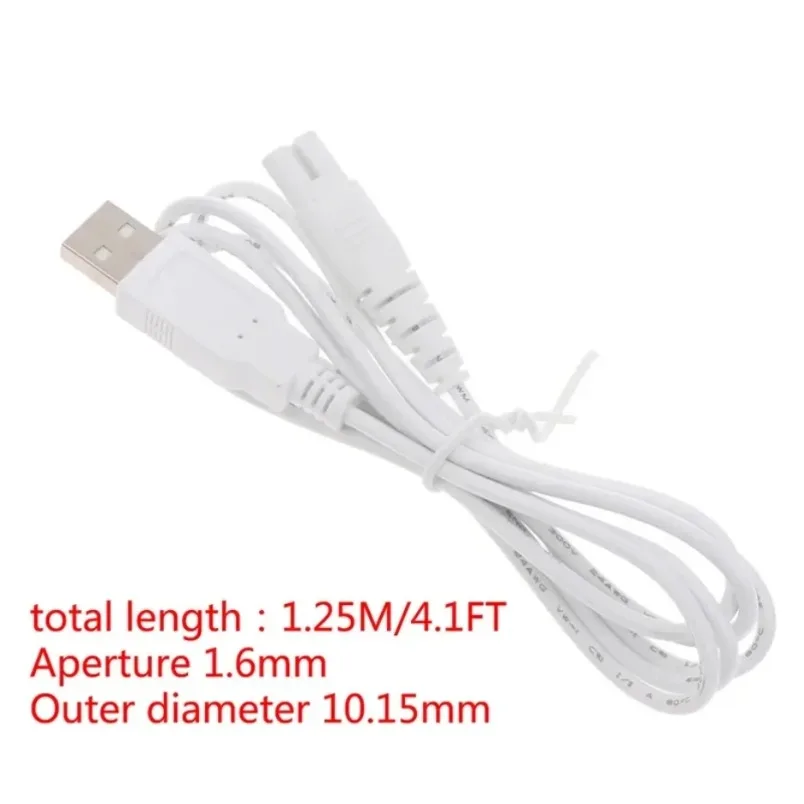 USB كابل بيانات كابل شحن مجموعة الأسنان دعوى USB ذكر إلى كابل الطاقة HF-5 HF-9 HF-6 عن طريق الفم الري الأسنان جهاز تنظيف الأسنان بالماء